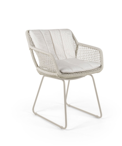 ESTA Arm Chair - White Linen