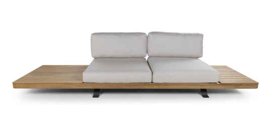 Praiano Lounge 2S + side table + corner (incl 2 backrest)