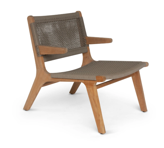 Forte Low Seater - Linen (open weaving)