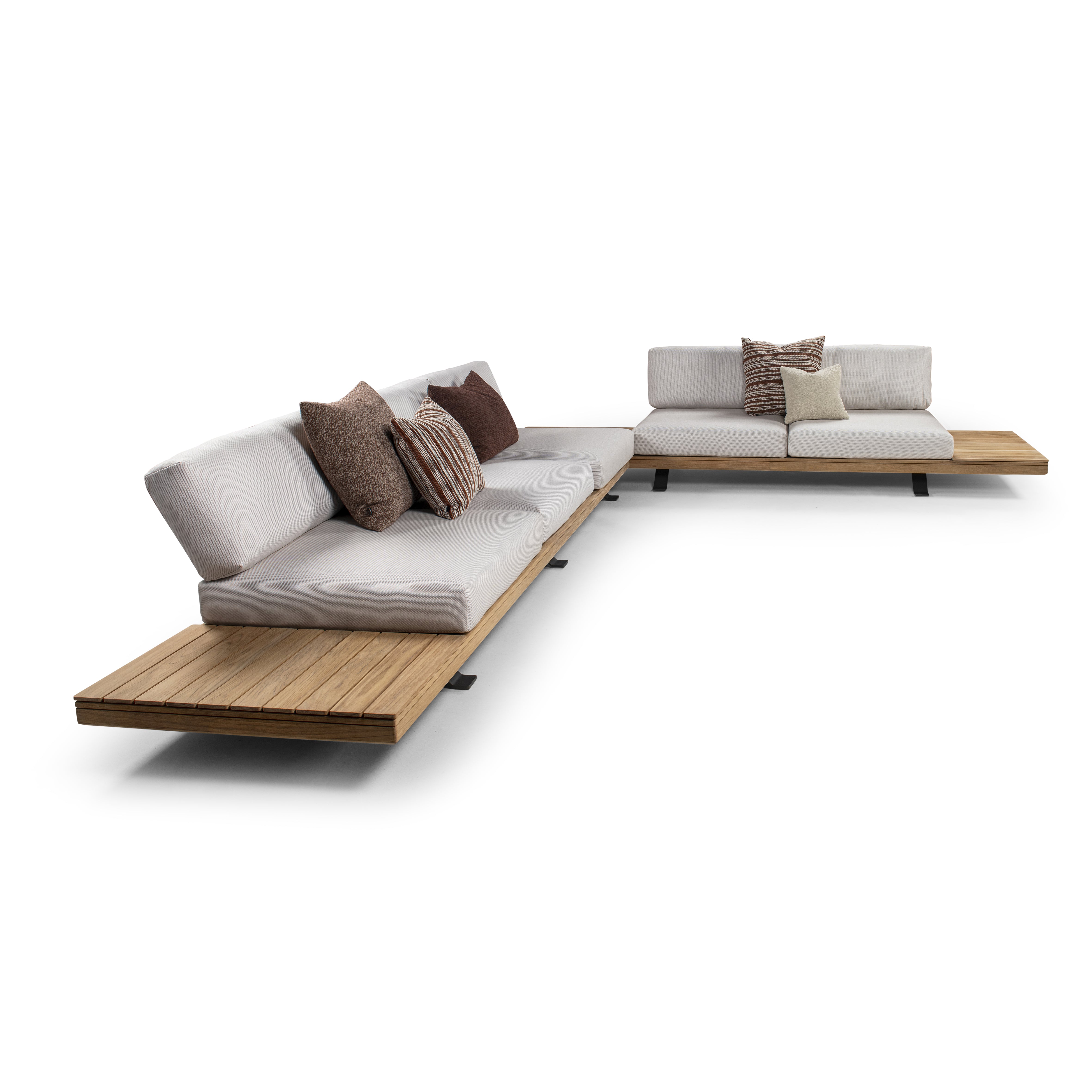 Praiano Lounge 3S + side table (incl 3 backrest)